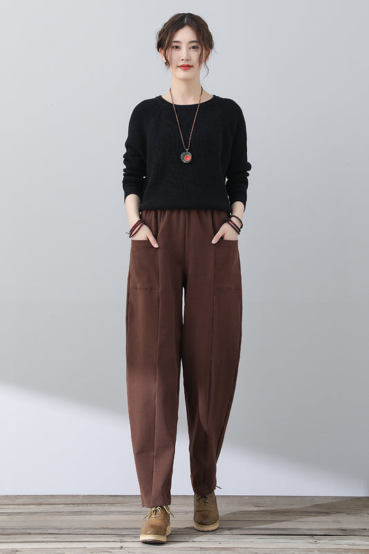 Spring Autumn Long Casual Pants C3019