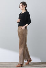 Load image into Gallery viewer, Casual Loose Women Corduroy Pants C3020
