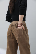 Load image into Gallery viewer, Women Casual Loose Corduroy Pants C3020
