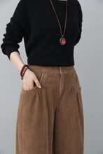 Load image into Gallery viewer, Women Autumn Loose Corduroy Pants C3021
