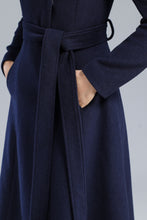 Load image into Gallery viewer, Vintage Inspired Wool Coat Women C2460
