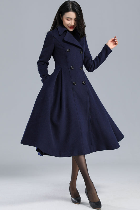 Winter Wool Princess Coat C2461