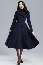 Load image into Gallery viewer, Women Winter Princess Wool Coat C2461#
