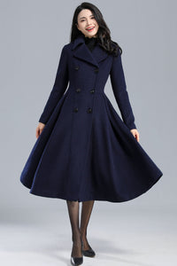 Women Winter Princess Wool Coat C2461#