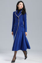 Load image into Gallery viewer, Double Breasted Wool Coat Women C2466

