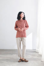 Load image into Gallery viewer, Long Sleeve Button Front Shirts C2710
