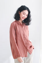 Load image into Gallery viewer, Long Sleeve Button Front Shirts C2710
