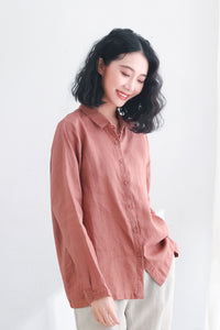 Long Sleeve Button Front Shirts C2710