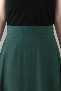 Summer Women Long Linen Skirt C2736#CK2200586