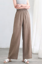 Load image into Gallery viewer, Loose Wide Leg Linen Pants C2689#CK2200347
