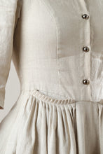 Load image into Gallery viewer, Women&#39;s Summer Swing Linen Dress C3207

