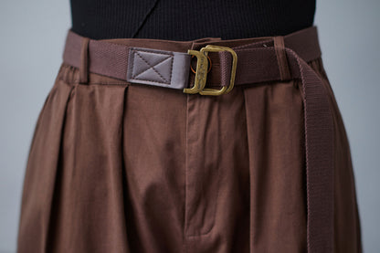 Vintage Inspired Loose Cotton Tapered Pants Women C2511