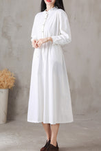 Load image into Gallery viewer, Spring Summer Cotton Vintage-inspired Dress C2826
