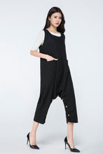 Load image into Gallery viewer, Women Harem Linen Jumpsuit C1074,Size XS/L #YY03425
