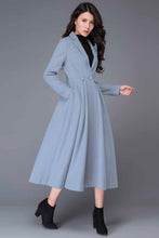 Load image into Gallery viewer, Winter Long Swing Wool Princess Coat C2600
