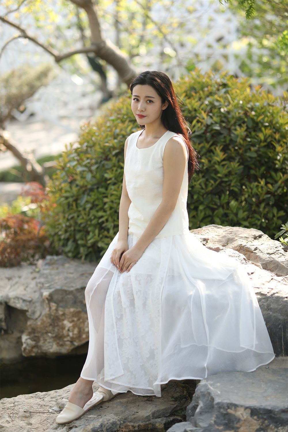 Chiffon skirts