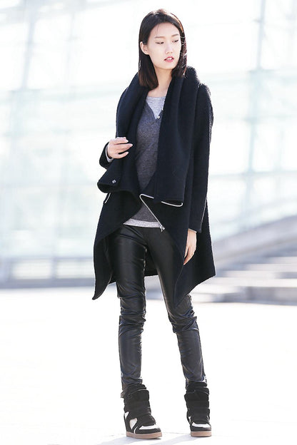 black coat
