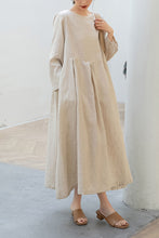 Load image into Gallery viewer, Plus Size Loose Linen Dress C3194
