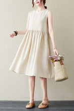 Load image into Gallery viewer, Summer Women Casual Sleeveless Long Dress C2838

