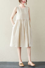 Load image into Gallery viewer, Summer Women Casual Sleeveless Long Dress C2838
