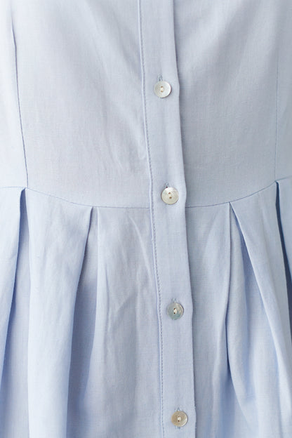 Women Summer Square Collar Line Dress C2840