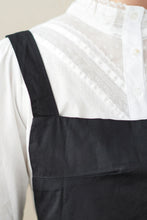 Load image into Gallery viewer, Spring Summer Black Suspender Midi Dress C2846
