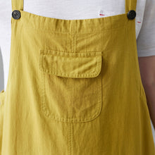 Load image into Gallery viewer, Yellow Casual Cropped Linen Jumpsuits C2100
