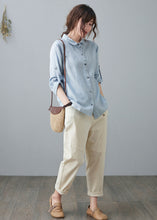 Load image into Gallery viewer, Loose Spring Linen Shirt Blouse C210901
