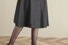 Load image into Gallery viewer, Thick A Line Wool Skirt, Flared Skirt, High Waist Full Skirt C251801
