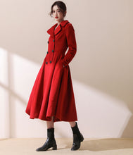 Load image into Gallery viewer, Double breasted wool coat C1783
