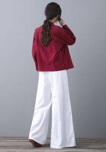 Spring Loose fit Linen Shirt C185101