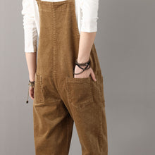 Load image into Gallery viewer, Women&#39;s Casual corduroy overalls C2614
