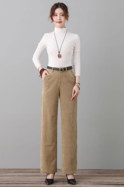 High Waist Baggy Pants C2554