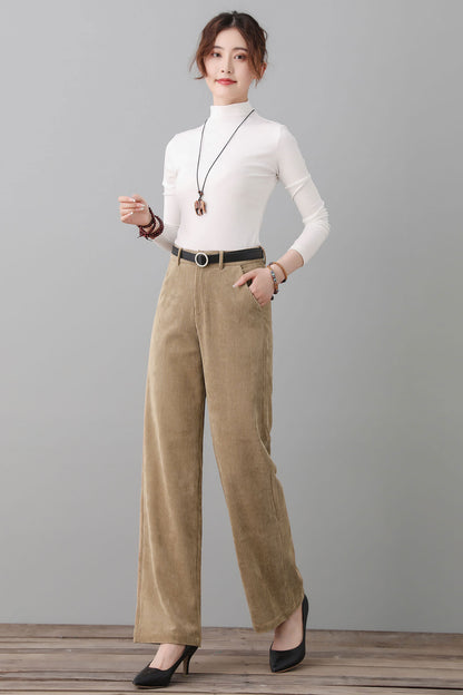 High Waist Baggy Pants C2554