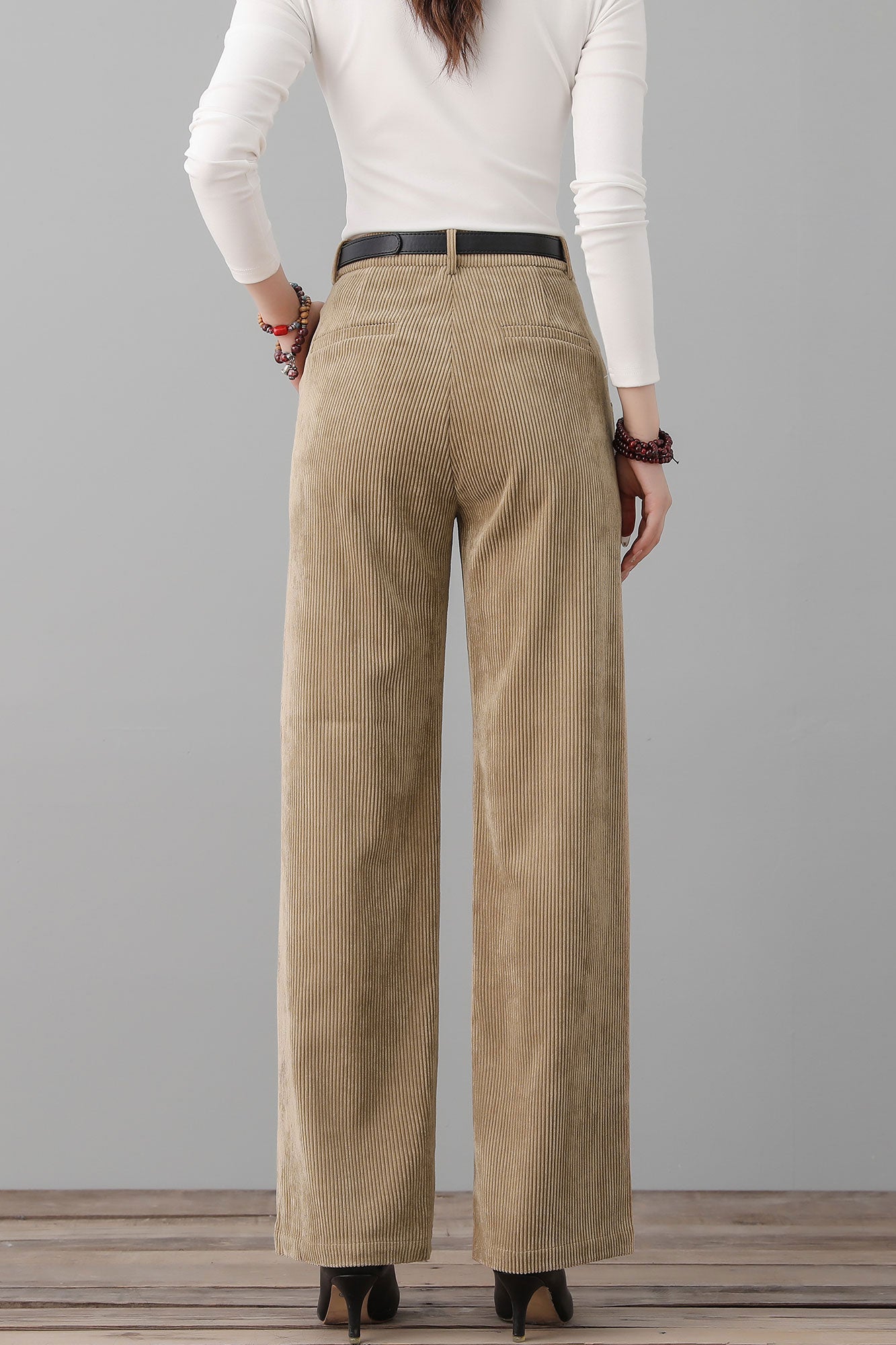 High Waist Baggy Pants C2554