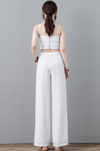 Summer spring Linen Pants women C2301