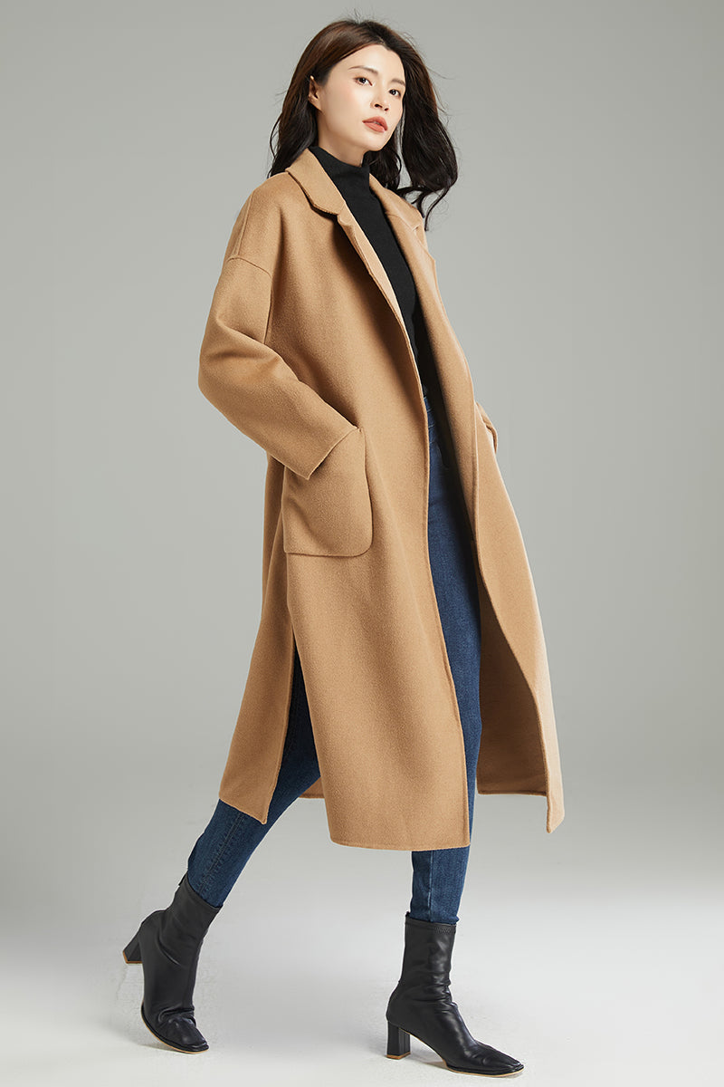 Winter Warm Belted Wool Coat C2999