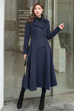 Load image into Gallery viewer, Long Wool Princess Coat  C2578
