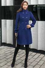 Load image into Gallery viewer, Classic Wool Trench Coat C2580
