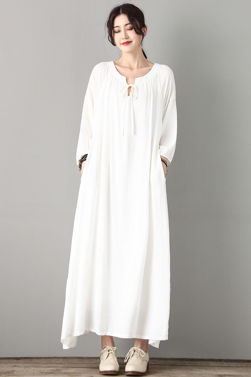 loose linen maxi dresses Linen Maxi Dress, Loose Fit Linen Dress for Women, Washed Linen Dress with Belt