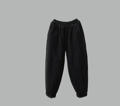 Retro Loose warm Corduroy Pants C1812