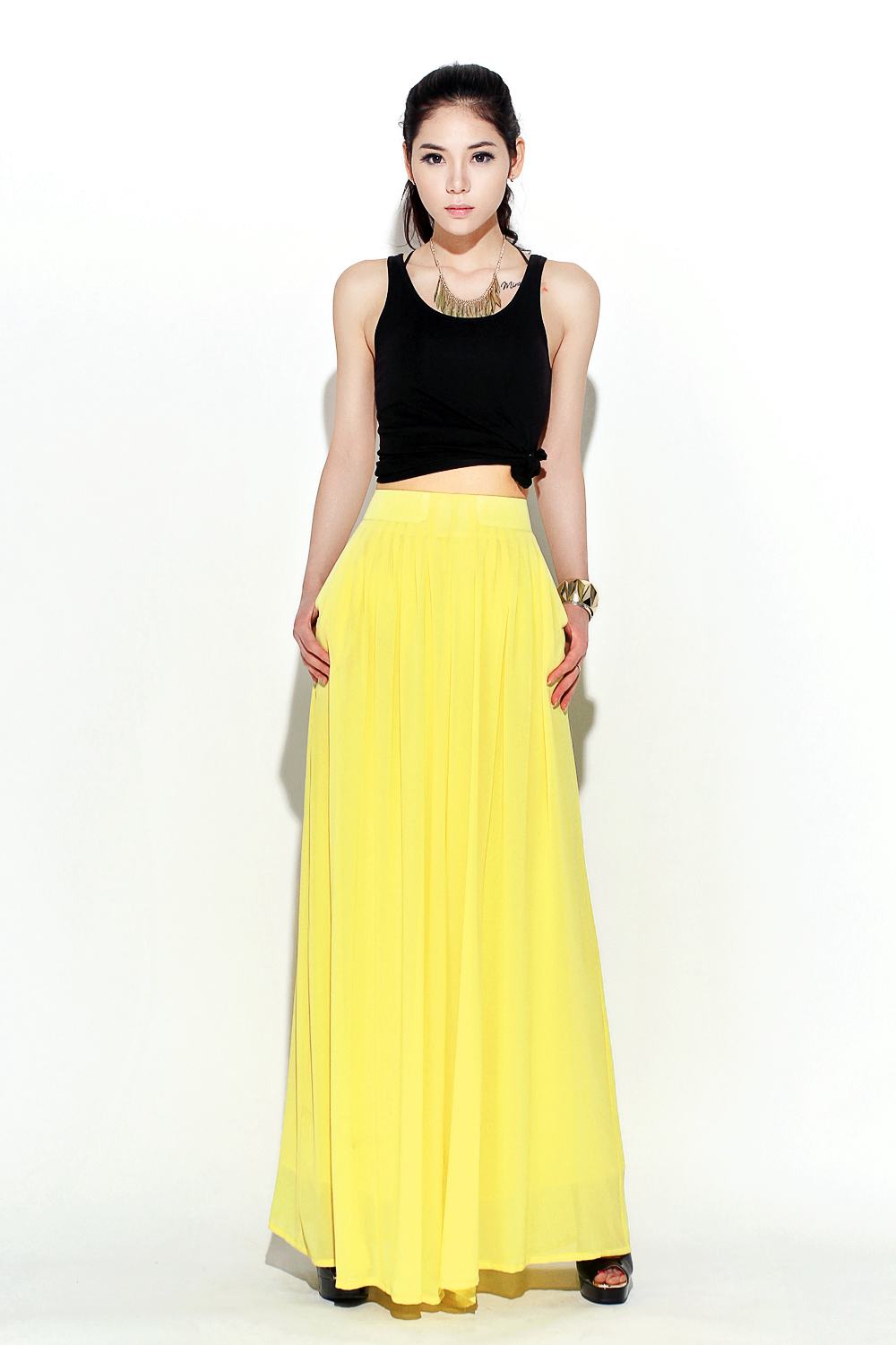 yellow pants
