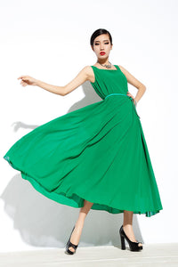 Green  dress
