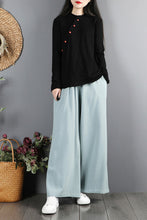 Load image into Gallery viewer, Handmade Vintage-inspired Wide Leg Pants C2882
