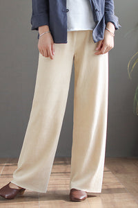 Women Long Casual Corduroy Pants C2967
