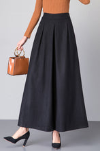Load image into Gallery viewer, Winter Thick Wide Leg Wool Pants C3050

