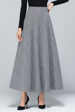 Load image into Gallery viewer, High Waisted Wool Winter Skirt Women C2472
