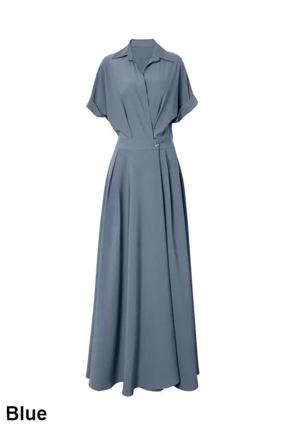 Spring Long Sleeve Shirt Dress C3188