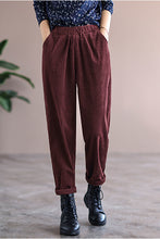 Load image into Gallery viewer, Autumn Winter Simple Long Corduroy Pants C2974
