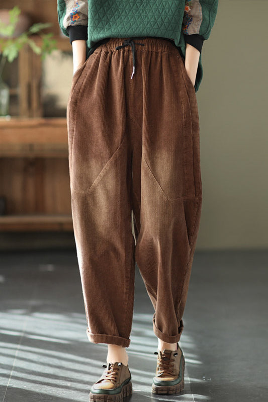 Casual Loose Corduroy Pants C2949